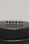 Parts of Four tablet earrings 0.6 CT, 6 rhombus plates, 34mm 1135-2-DA+DIA PPOF5